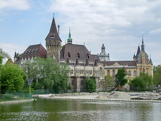 Image showing Vajdahunyad Castle in Budapest