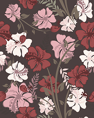 Image showing Seamless Floral Pattern