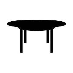 Image showing Table Silhouette