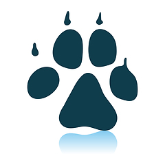 Image showing Dog Trail Icon