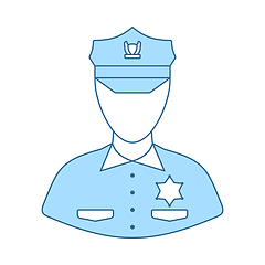 Image showing Policeman Icon