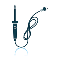 Image showing Soldering Iron Icon