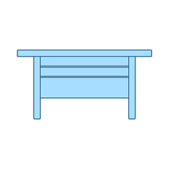Image showing Boss Office Table Icon