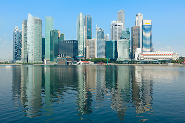 Image showing Singapore skyline