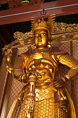 Image showing Skanda bodhisattva statue