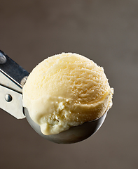 Image showing vanilla ice cream