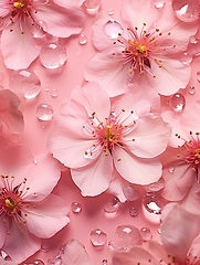 Image showing The Fragile Beauty of Spring Blossoms.