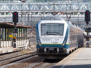 Image showing Local train, Type 72, with Vy livery in Oslo, Norway