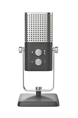 Image showing Modern studio microphone