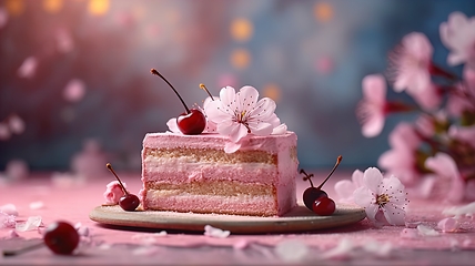 Image showing A Sweet Birthday Cake Celebration