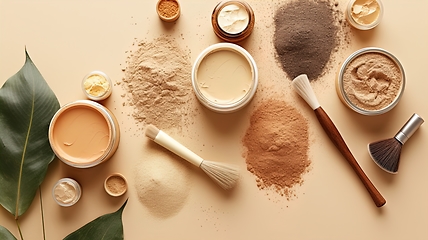 Image showing Beauty of Natural Skin Care Products