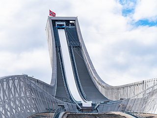 Image showing Holmenkollen ski jump in Oslo, Norway