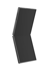 Image showing Foldable smartphone with empty screen