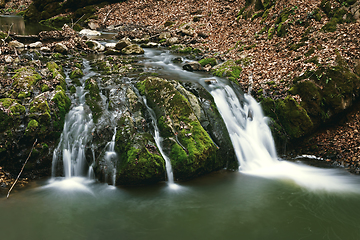 Image showing mountain stream over the rocks