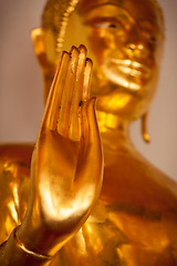 Image showing Buddha statue hand, Thailand