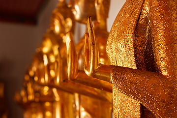 Image showing Buddha statue hand, Thailand