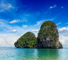 Image showing Limestone rock, Thailand