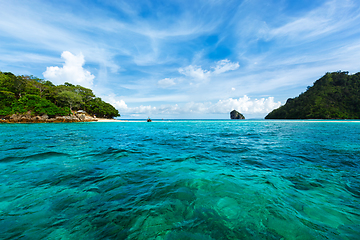 Image showing Tropical islands