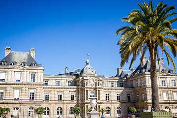 Image showing Luxembourg Palace and Gardens, Paris