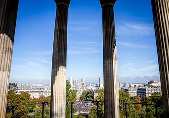 Image showing Sibyl temple in Buttes-Chaumont Park, Paris