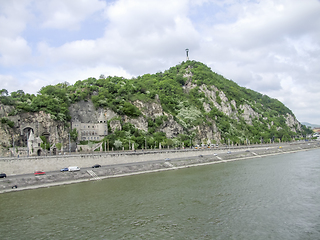 Image showing Gellert hill in Budapest