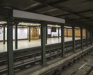 Image showing underground station in Budapest