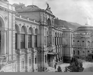 Image showing historic Einsiedeln Abbey