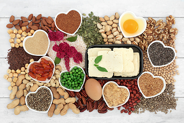 Image showing Vegetarian Healthy Heart Food High in Lipids