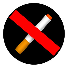 Image showing No smoking