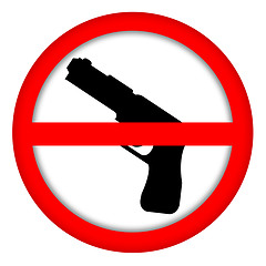 Image showing Guns ban
