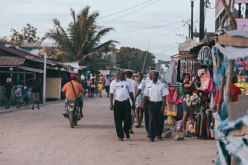 Image showing Malagasy peoples everyday life in Madagascar