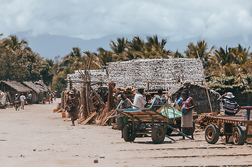 Image showing Malagasy peoples everyday life in Madagascar