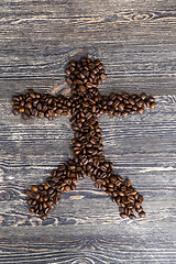 Image showing roasted beautiful coffee