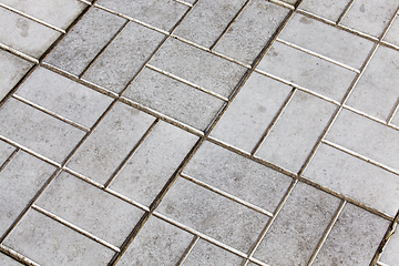 Image showing gray concrete tile