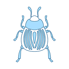 Image showing Colorado Beetle Icon