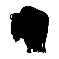 Image showing Yak Silhouette