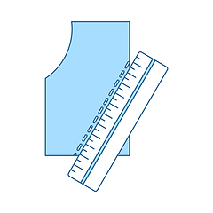 Image showing Sewing Pattern Icon