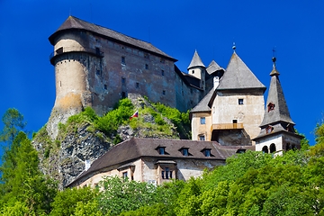 Image showing Famous Orava Castle, Slovakia