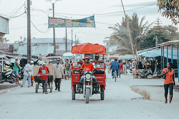 Image showing Malagasy peoples everyday life in Madagascar