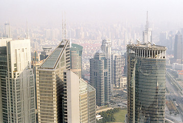 Image showing Shanghai aerial