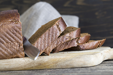 Image showing sliced fresh bread