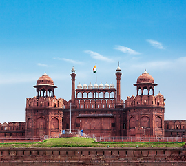 Image showing Red Fort (Lal Qila). Delhi, India