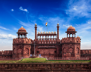 Image showing Red Fort (Lal Qila). Delhi, India