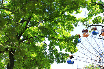 Image showing ferris wheel in the park