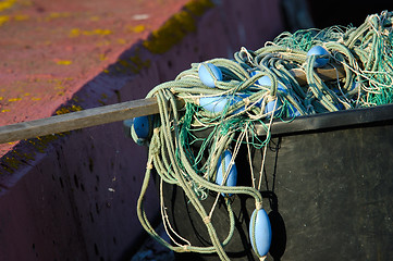 Image showing Fishing net