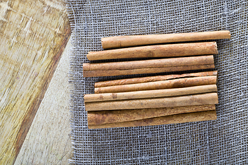 Image showing dry whole cinnamon