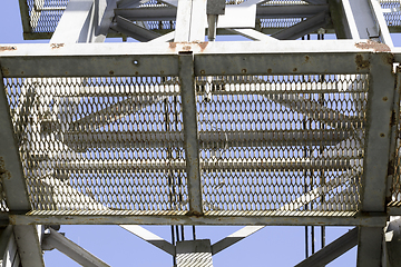 Image showing steel metal rusty tower