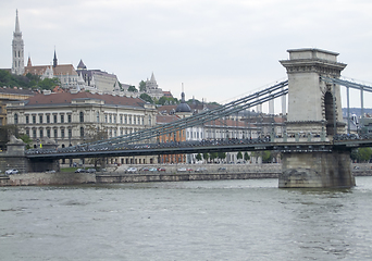 Image showing Chain Bridge in Budapest