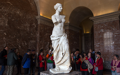Image showing Venus of Milo, The Louvre, Paris, France