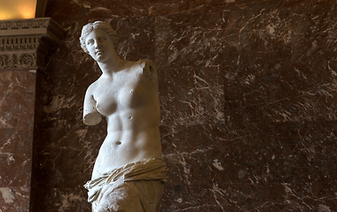 Image showing Venus of Milo, The Louvre, Paris, France